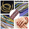 2 Strands Natural Garnet Beads Strands G-GO0001-67-7