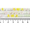 Glass Beads Strands EGLA-A034-M4mm-45-3