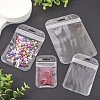 100Pcs 4 Styles Transparent Plastic Resealable Packaging Bags OPP-TA0001-03-8
