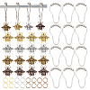 AHADEMAKER DIY Bathroom Bees Shower Curtain Rings Kit DIY-GA0003-88-1