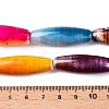 Natural Agate Dyed Beads Strands G-T138-230J-5