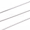 Tarnish Resistant 3.28 Feet 304 Stainless Steel Boston Link Chains X-CHS-L017-13A-1
