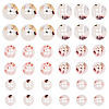 45Pcs 3 Style 4-Holes Shell Buttons BUTT-TA0001-27-2
