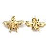 Brass with Cubic Zirconia Pendants KK-K341-21G-2