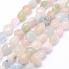 Natural Morganite Beads Strands X-G-K230-16-1