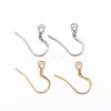 304 Stainless Steel French Earring Hooks STAS-N0013-15-1