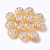 Two Tone Resin European Beads RPDL-K002-C07-2
