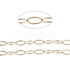 304 Stainless Steel Horse Eye Link Chains CHS-C006-17G-2