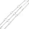 304 Stainless Steel Twist Oval Link Chains CHS-K017-04P-1