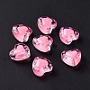 Glass Heart Beads LS-GLAA-D005-01A-2
