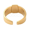 304 Stainless Steel Open Cuff Rings for Women STAS-D085-27G-3