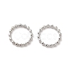 Non-Tarnish 304 Stainless Steel Soldered Closed Jump Rings STAS-K253-01P-1