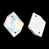 Mocha(MK) Irregular Rhombus Sew on Rhinestone RGLA-G019-01E-3