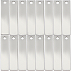 50Pcs 201 Stainless Steel Rectangle Stamping Blank Tag Pendants STAS-SC0008-72-1