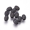 304 Stainless Steel Textured Beads Ion Plating(IP) STAS-E455-06B-5x6-2