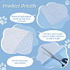 10CT Polyester Cotton Cross Stitch Fabric DIY-WH0588-33A-4