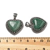 Natural Green Aventurine Pendants G-A095-01AS-10-3