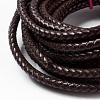 Braided Leather Cord with Core WL-F009-B01-6mm-2