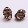 Brass Micro Pave Grade AAA Cubic Zirconia Beads ZIRC-G093-38R-NR-1