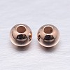 Round 925 Sterling Silver Spacer Beads X-STER-M103-04-2mm-RG-1