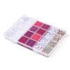 DIY 24 Style Acrylic & ABS Beads Jewelry Making Finding Kit DIY-NB0012-02F-2