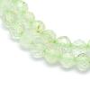 Natural Prehnite Beads Strands G-E411-25-4mm-3