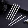 6Pcs Stainless Steel Blank Cuff Bangles MAK-BBC0001-32P-4