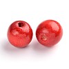 Natural Maple Wood Beads TB20mmY-1-2
