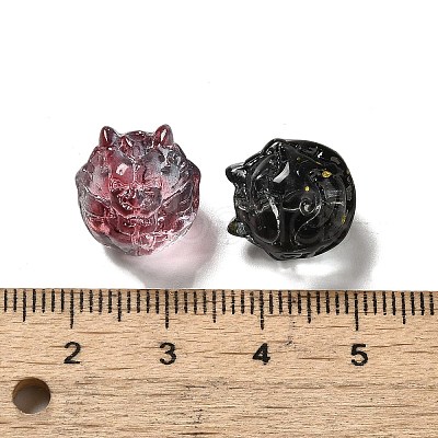 Transparent Glass Beads GLAA-D025-05A-1