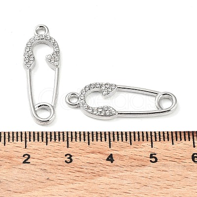 Alloy with Rhinestone Pendants FIND-B028-06P-1