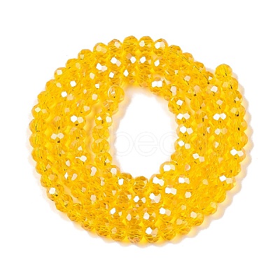 Electroplate Glass Beads Strands LS-EGLA-A044-T4mm-A05-1