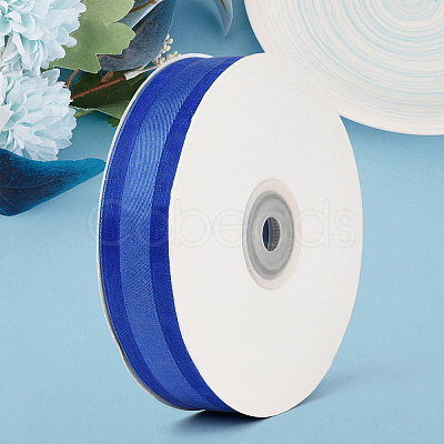 1Roll Solid Color Organza Ribbons ORIB-CY0001-02L-1