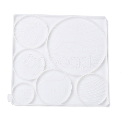 Planet DIY Decoration Silicone Molds DIY-G046-24-1