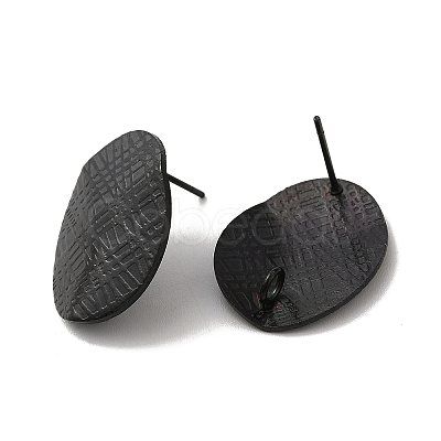 304 Stainless Steel Stud Earrings Findings STAS-B041-03EB-1