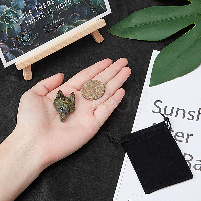 Natural Dragon Blood Pendants G-SC0001-20C-1