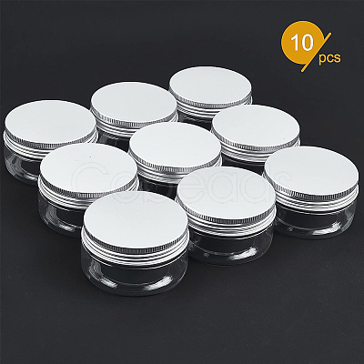 Transparent Plastic Bead Containers CON-BC0004-86-1