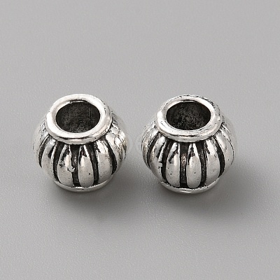Tibetan Style Alloy European Beads FIND-CJC0017-48D-1