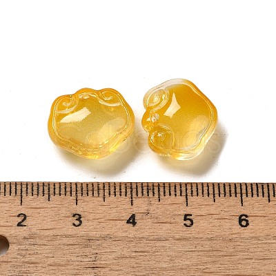 Transparent Glass Pendants GLAA-D025-08F-1