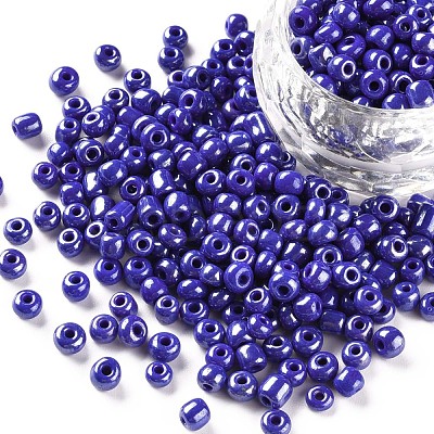 6/0 Glass Seed Beads SEED-US0003-4mm-128-1
