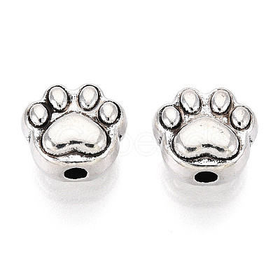 Tibetan Style Alloy Beads TIBE-N013-05AS-1