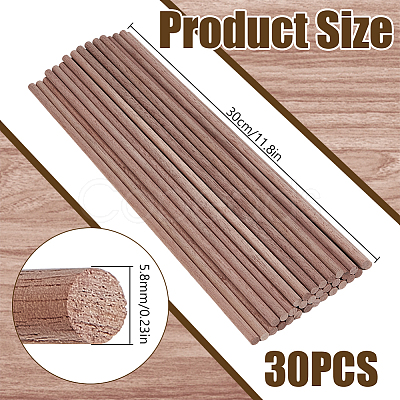 Wood Sticks WOOD-WH0029-133-1