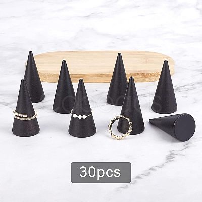 Wood Ring Holders AJEW-WH0120-53B-1