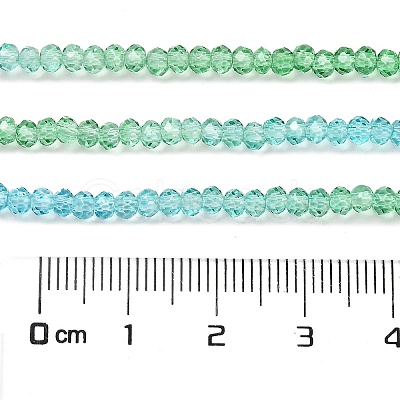 Transparent Painted Glass Beads Strands DGLA-A034-T1mm-A17-1