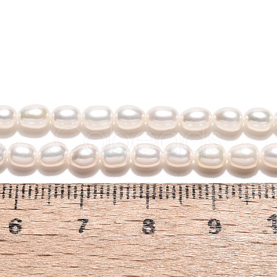 Natural Cultured Freshwater Pearl Beads Strands PEAR-N024-03-4AB-1