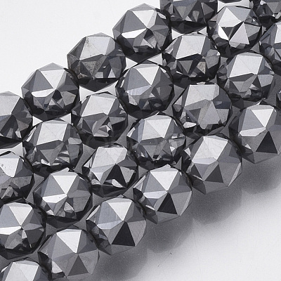 Terahertz Stone Beads Strands G-R462-039A-1