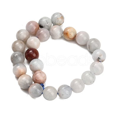 Natural Aquamarine Beads Strands GG-CBA1CAF-A02-8mm-1