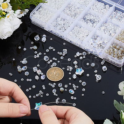 Electroplate Glass Beads Strands EGLA-DC0001-15-1