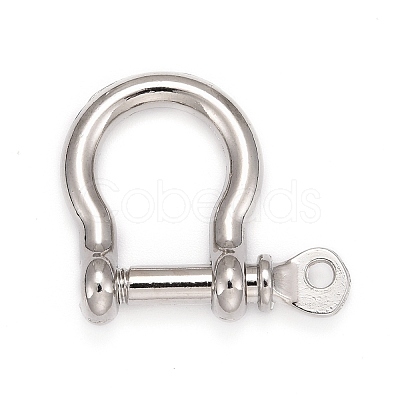 Alloy D-Ring Anchor Shackle Clasps PALLOY-L169-08-1