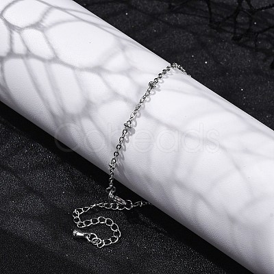 Brass Satellite Chains Bracelets for Women BJEW-G735-19P-1