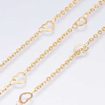 Ion Plating(IP) 304 Stainless Steel Cable Chains CHS-E017-01G-1
